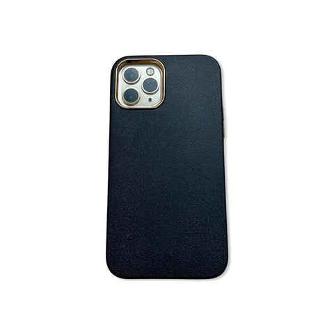 Shockproof Camera Lens Plated Case for iPhone 11 Pro-Black