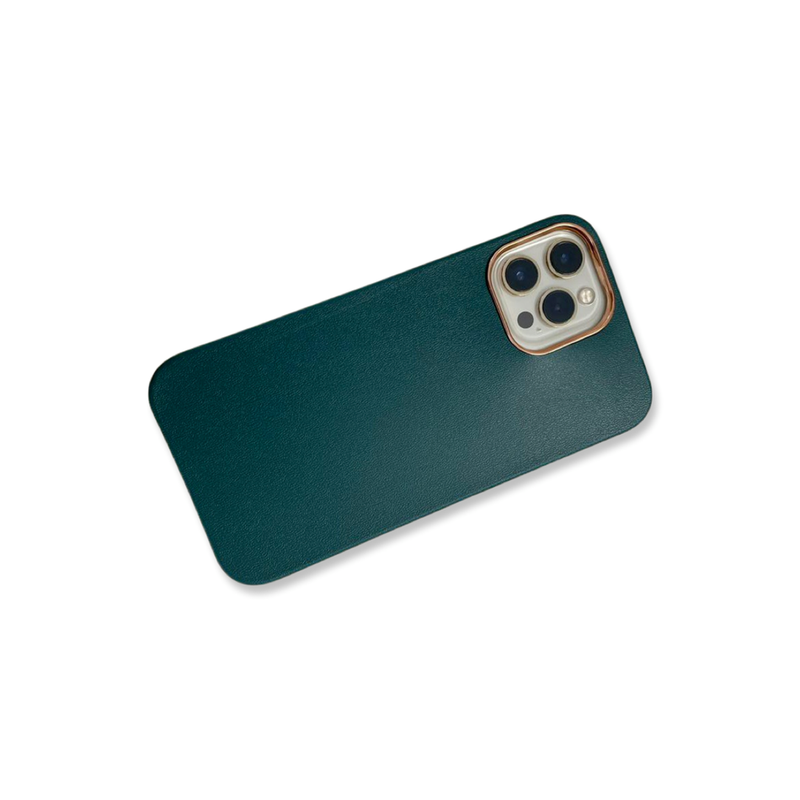 Shockproof Camera Lens Plated Case for iPhone 11 Pro Max-Bottle Green