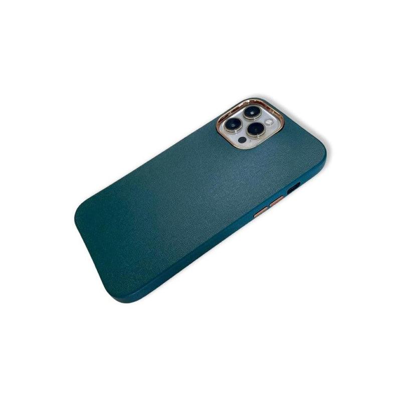 Shockproof Camera Lens Plated Case for iPhone 11 Pro Max-Bottle Green