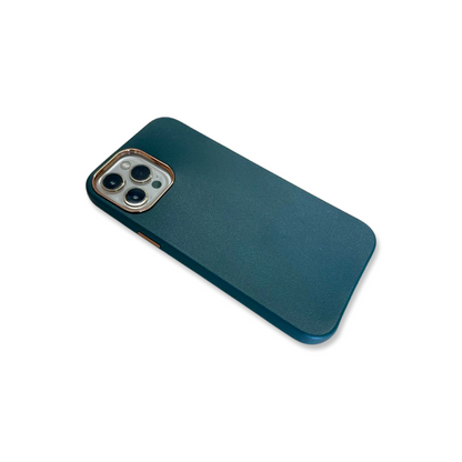 Shockproof Camera Lens Plated Case for iPhone 11 Pro Max-Bottle Green