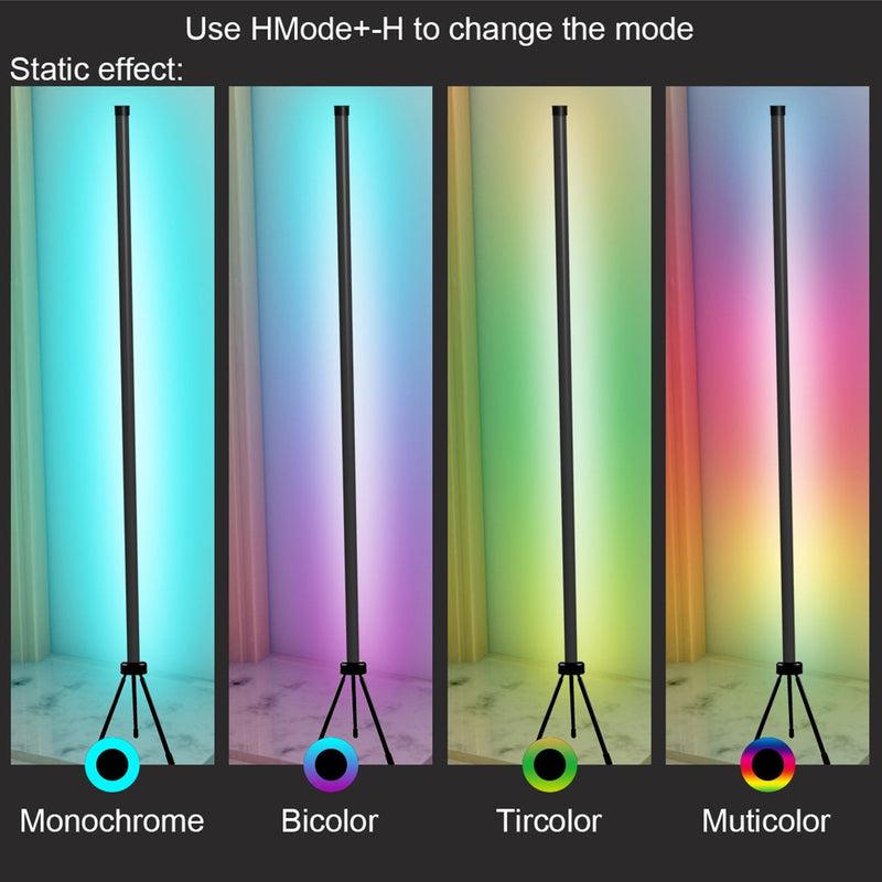 Smart WiFi Remote Control Dimmable 130cms Standing Corner Modern LED Floor Lamp