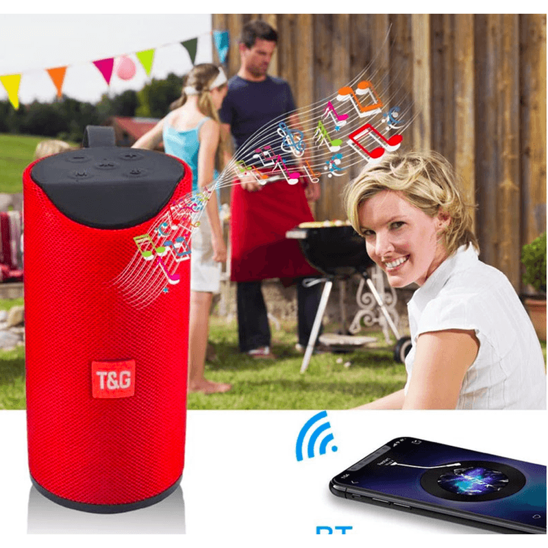 TG RED Bluetooth wireless indoor/outdoor waterproof portable speaker