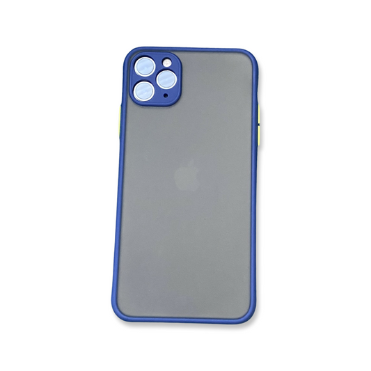 Translucent Frosted Case for iPhone 11 pro max - Blue