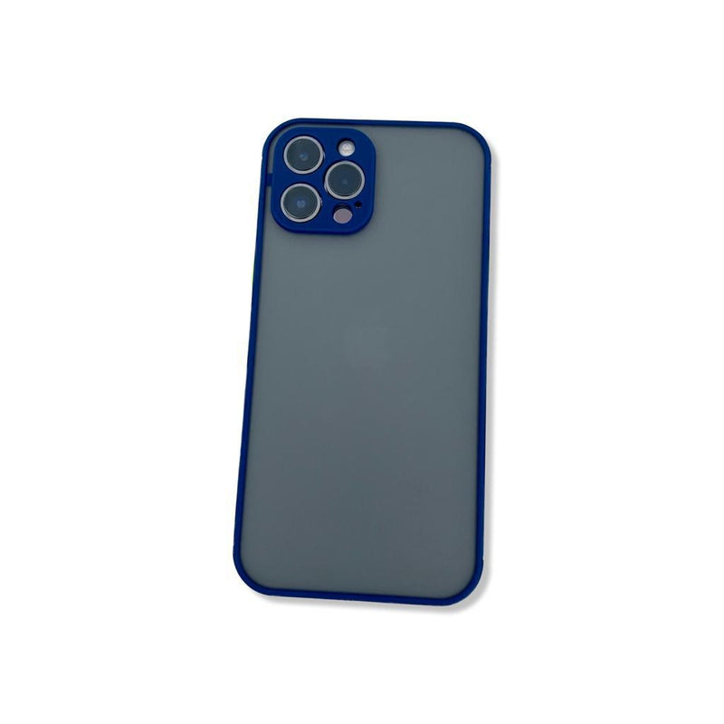 Translucent Frosted Case for iPhone 12 Pro Max - Blue