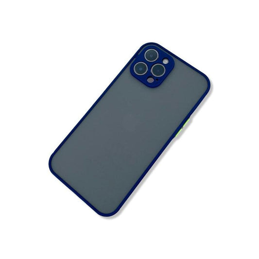Translucent Frosted Case for iPhone 12 Pro Max - Blue 800