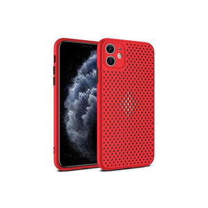 Ultra Thin Silica Gel Phone Case for iPhone X - Red