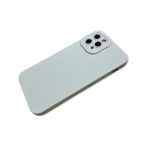 White Silicon Back Cover Case for iPhone 11 Pro