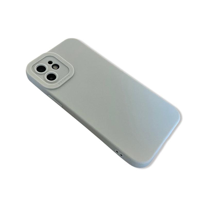 White Silicon Back Cover Case for iPhone 11
