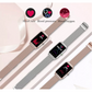 ZX19 Women's Fashion Smart watch w/ Metal Straps, Fitness tracking - Silver